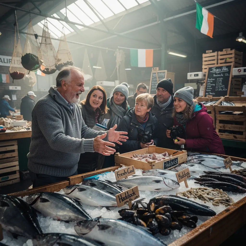 An outdoor picnic featuring traditional Irish breads and gourmet spreads.